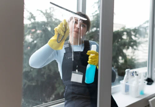 Nettoyage de vitres intérieures et extérieures à Trémorel